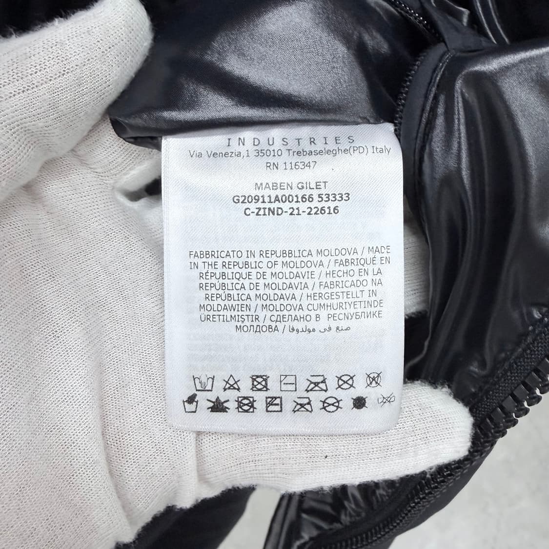 [S급/6] 몽클레어 마벤 조끼 패딩 블랙 상품이미지7