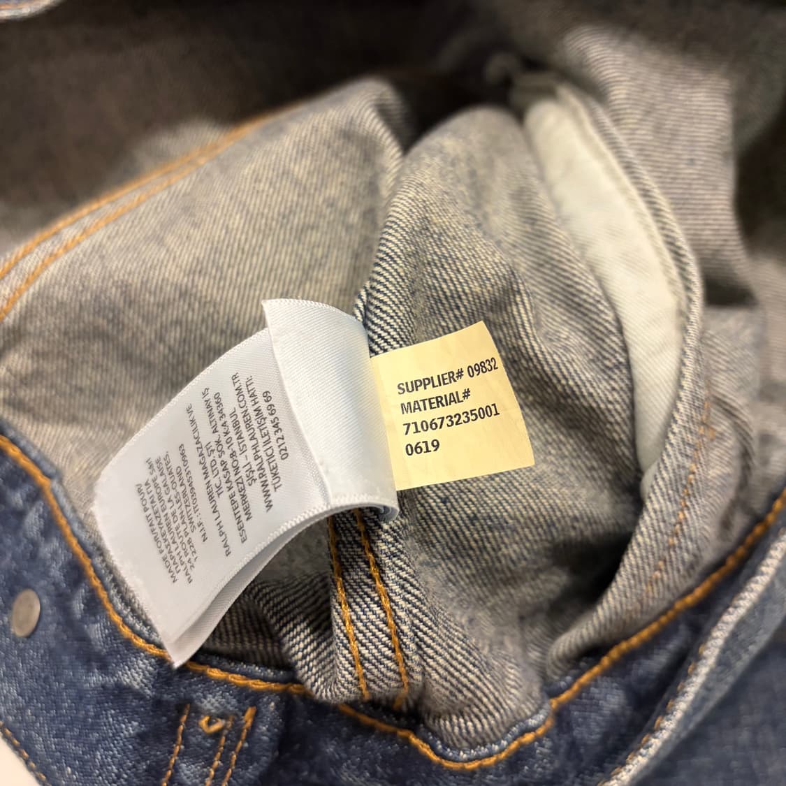 [L] 폴로 랄프로렌 아이콘 데님 트러커 자켓 B572 상품이미지9