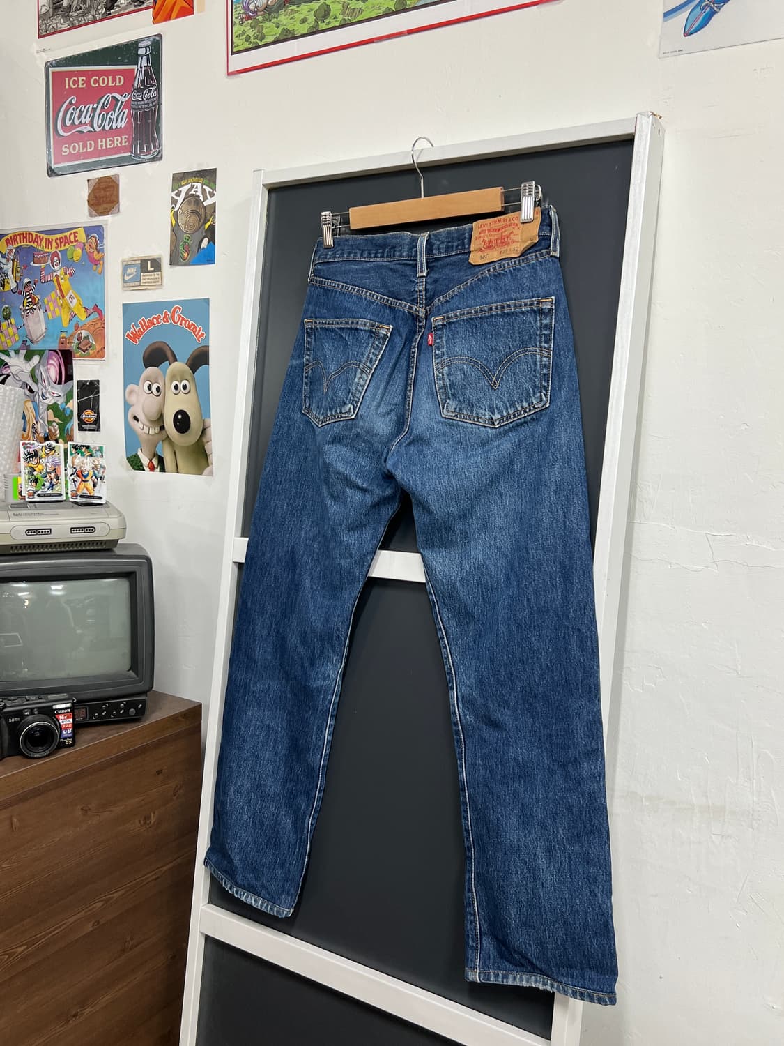 00s Levis 리바이스 501 오리지널 스트레이트 데님 팬츠 상품이미지1