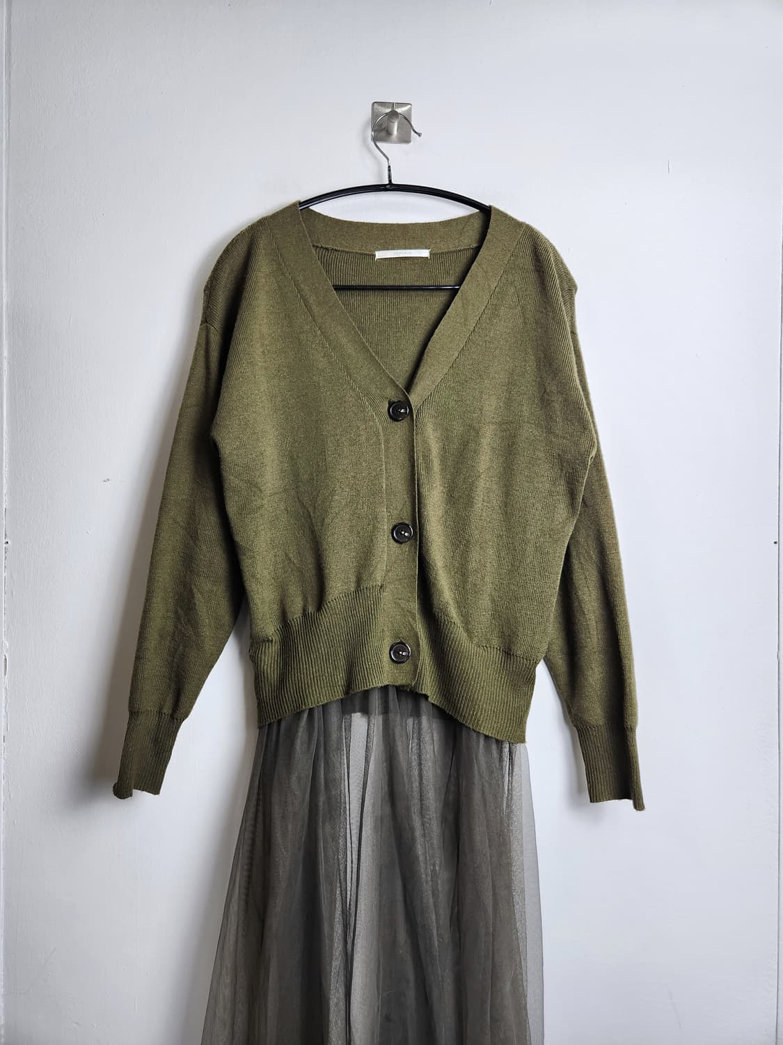 샤 레이어드 가디건 상품이미지8