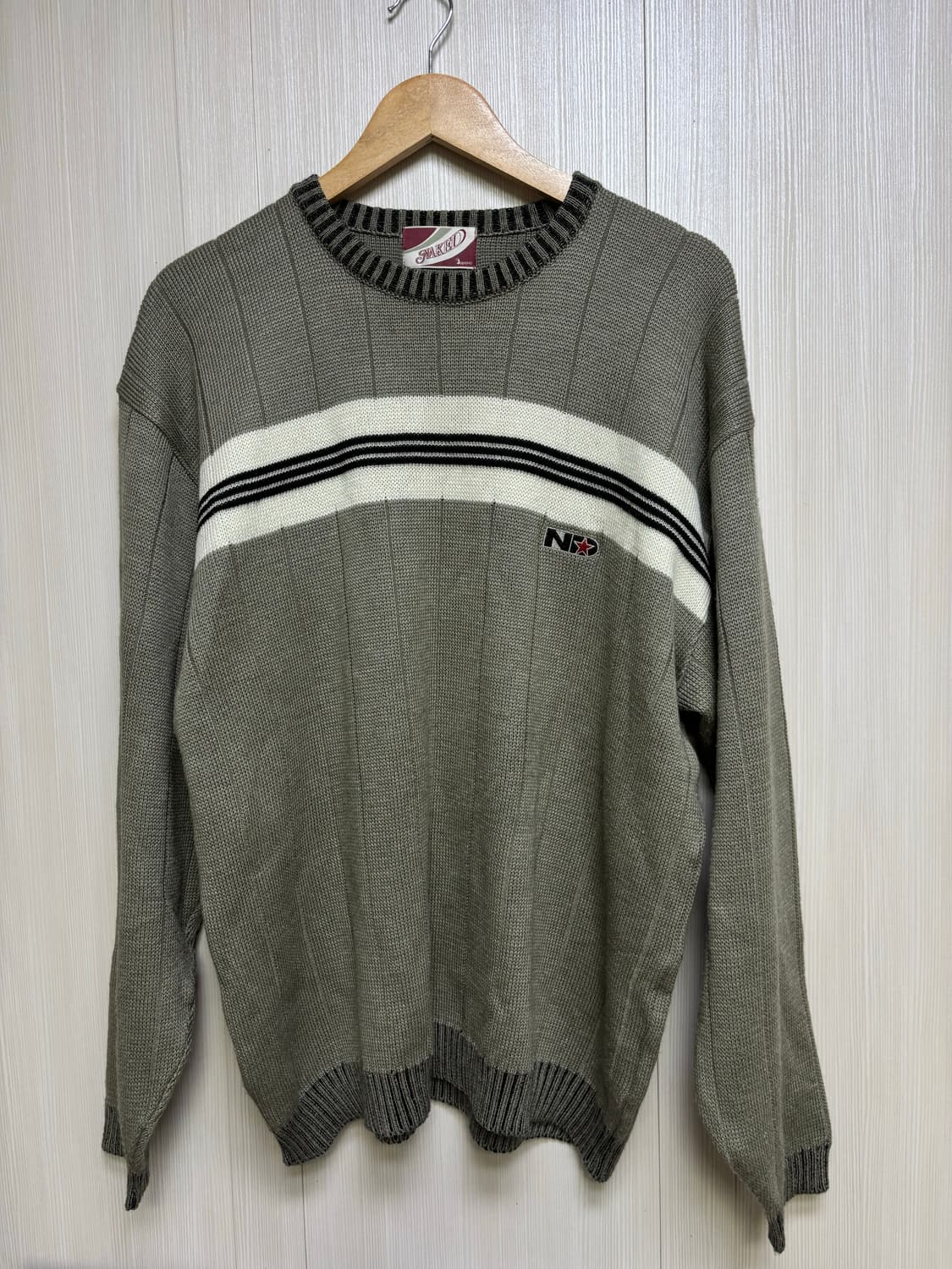 Naked Japan 스트라이프 니트 스웨터 상품이미지3