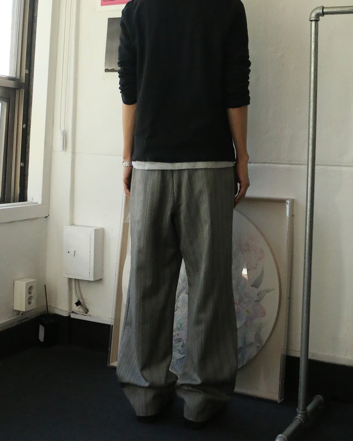 빈티지 핀스트라이프 트라우저  상품이미지2