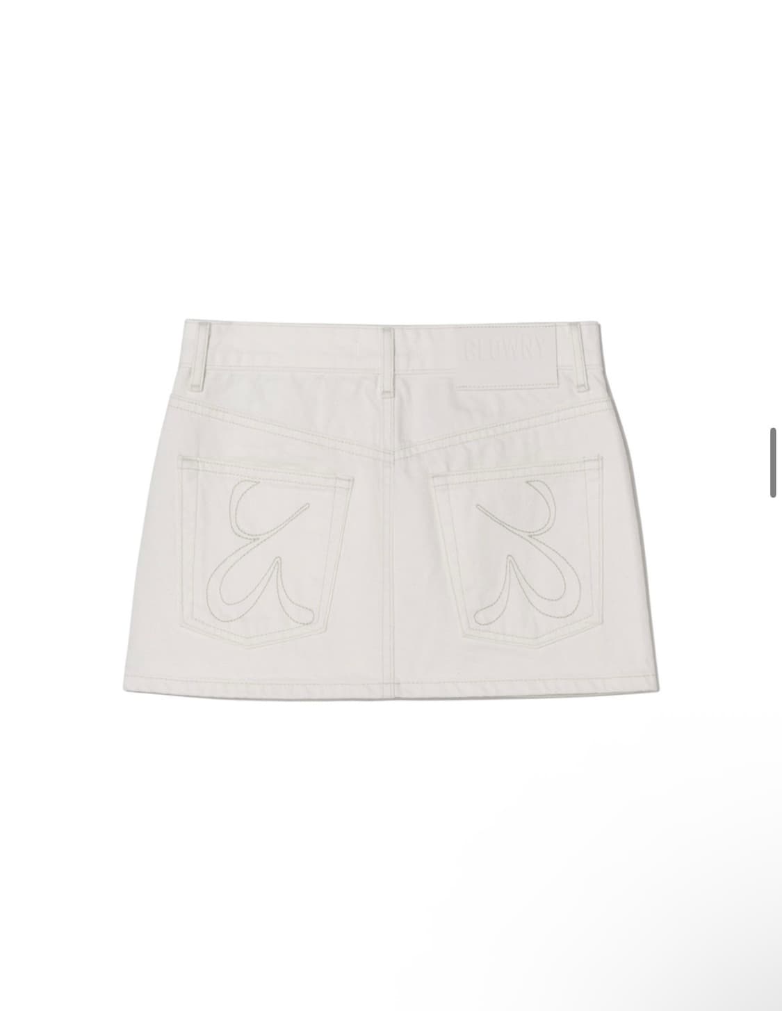 glowny bella skirt white 상품이미지3