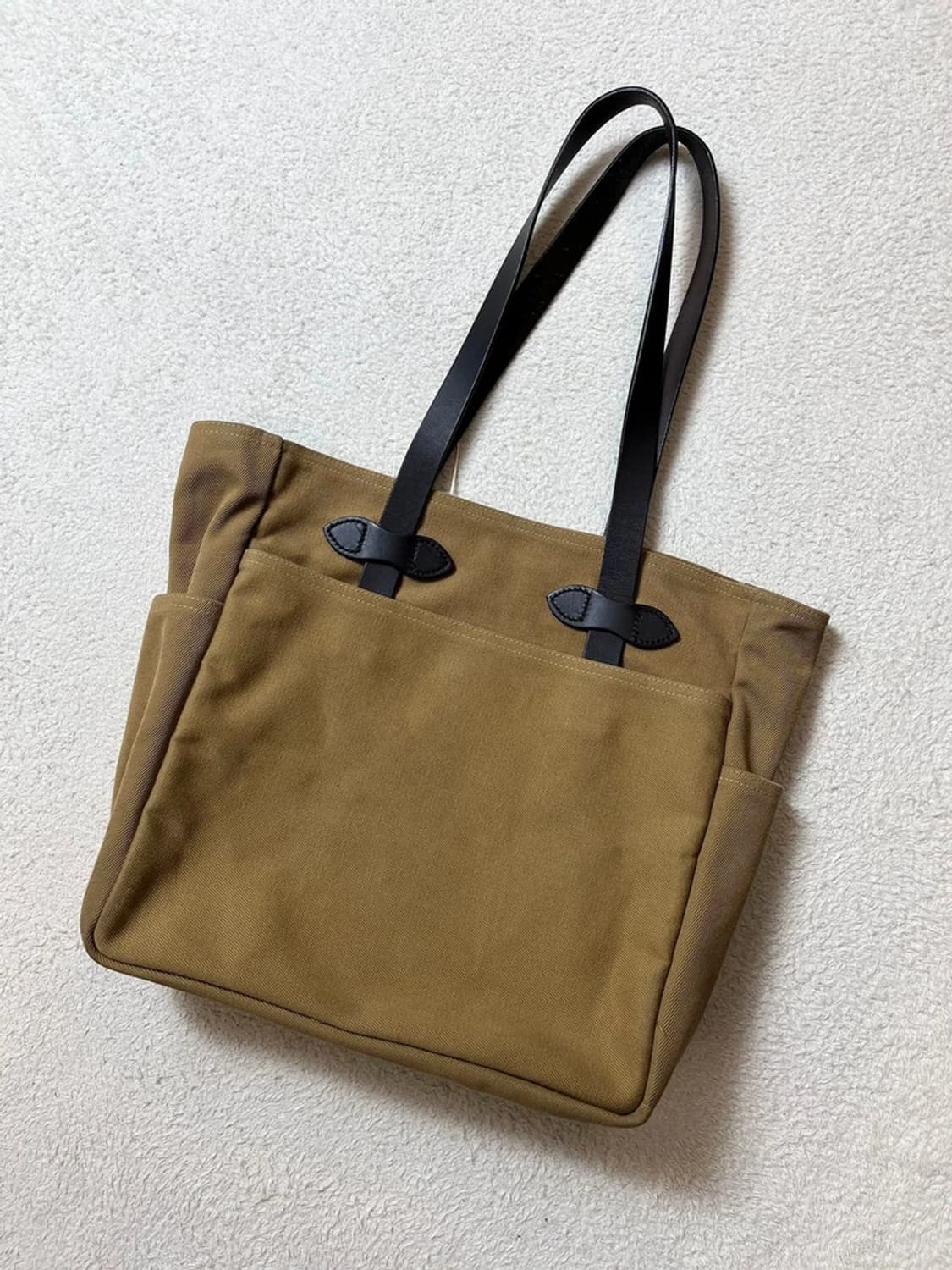 필슨 FILSON 260 Tan 러기드 트윌 토트백 A1696 상품이미지2