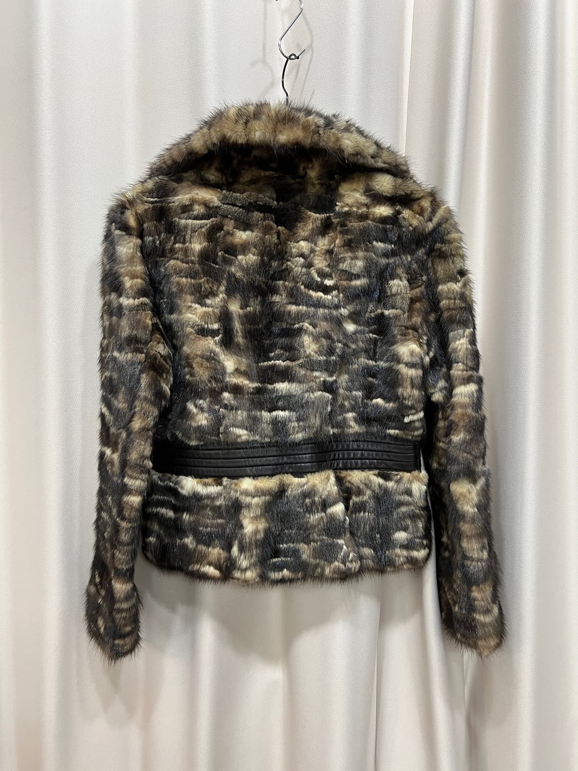 G-LIMIT 밍크 배색 퍼자켓 상품이미지5