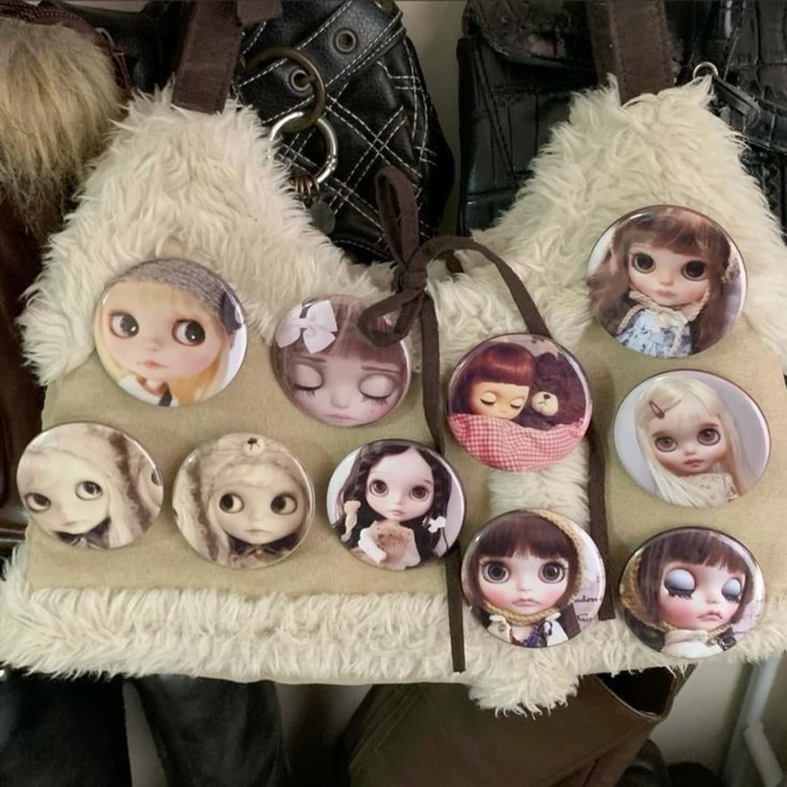 쥬니문 브라이스돌 캔뱃지 랜덤가챠 미개봉 새상품 상품이미지3