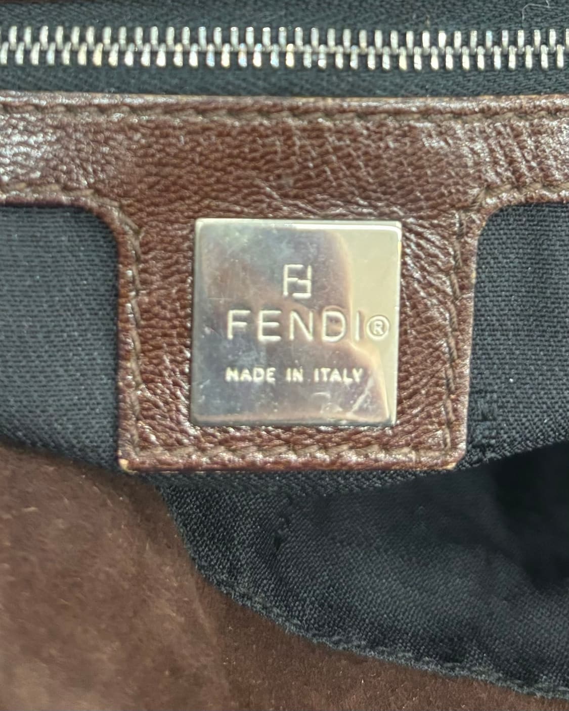 펜디 브라운 스웨이드 숄더백 상품이미지7