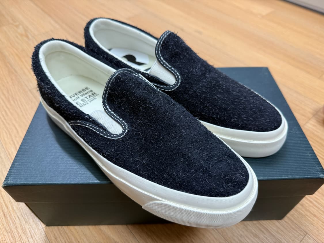 컨버스 X 골프왕 원스타 CC 슬립 프로 블랙뷰티 255 사이즈 팝니다. 상품이미지1