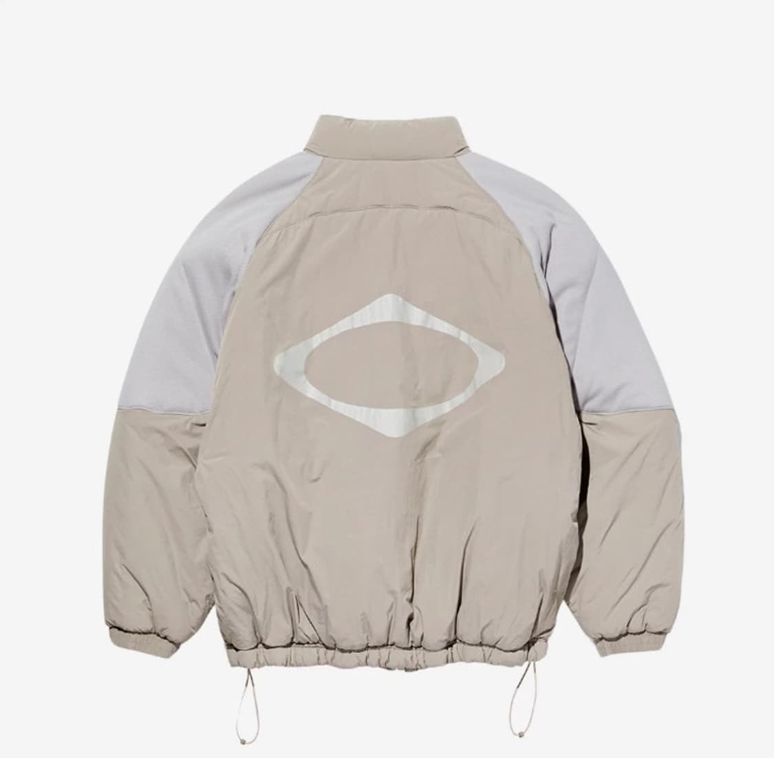 미스치프 롬버스 팀 다운 자켓 베이지 상품이미지2