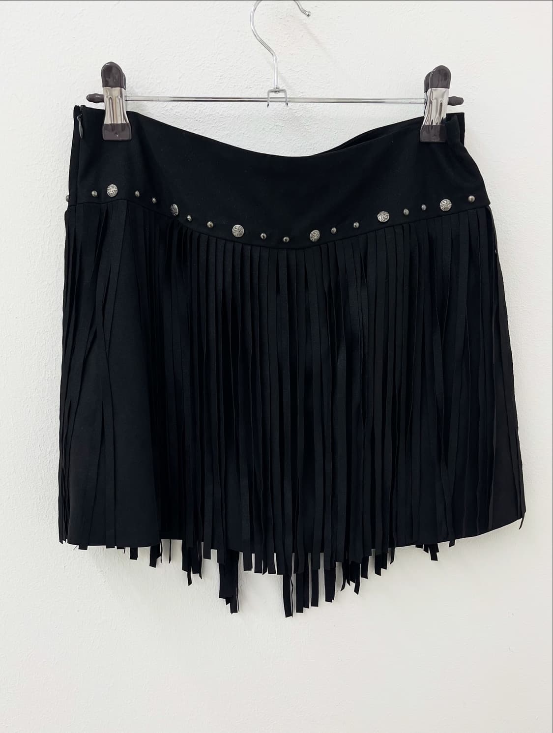 BAEKRO western mood fringe skirt  상품이미지3
