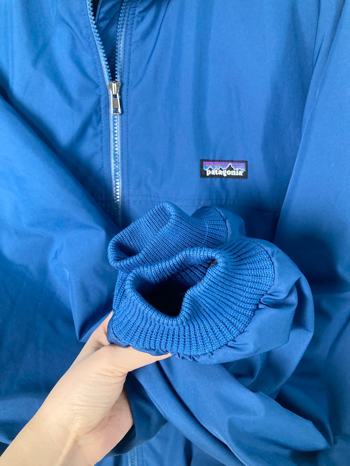 파타고니아 쉘드자켓 바틱 블루 (L) 새상품급 상품이미지4