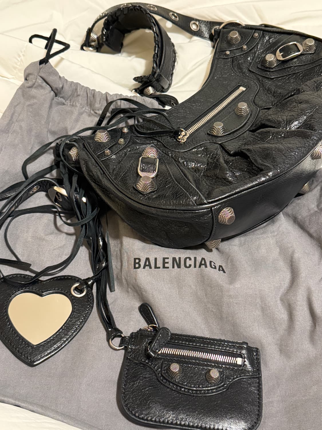 [정품] 발렌시아가 르카골 S / 블랙 / 상태좋음 / 찔러보기 X 상품이미지1