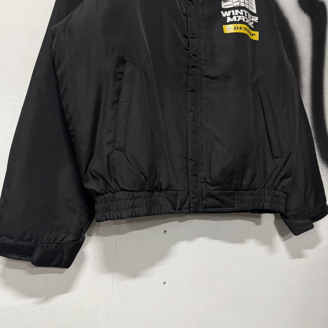 Dunlop 던롭 올드스쿨 빅 프린팅 배색 레이싱 자켓 상품이미지4
