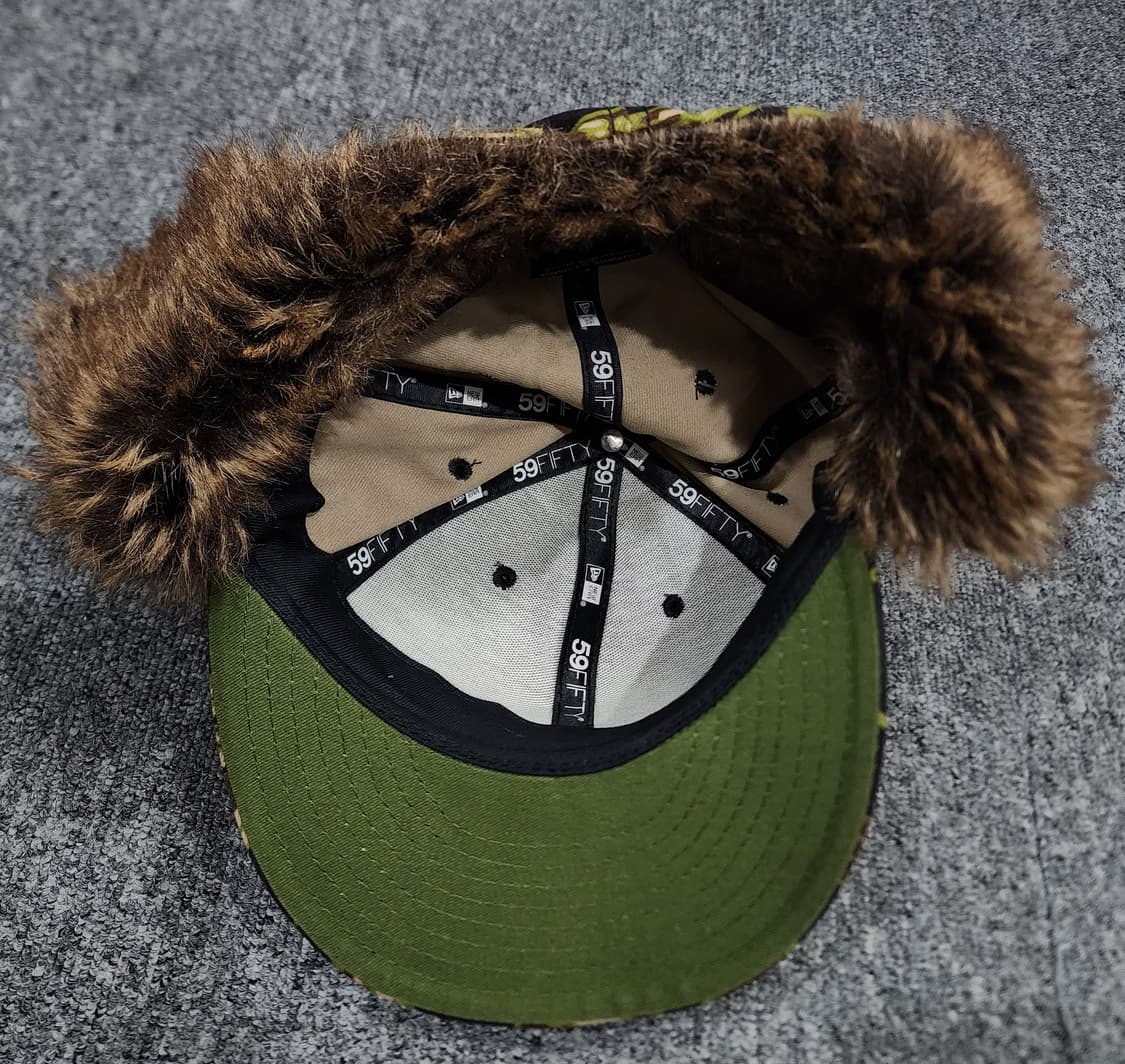 뉴에라 타이거 카모플라쥬 트루퍼햇 플랩캡 모자 57.7cm 상품이미지7