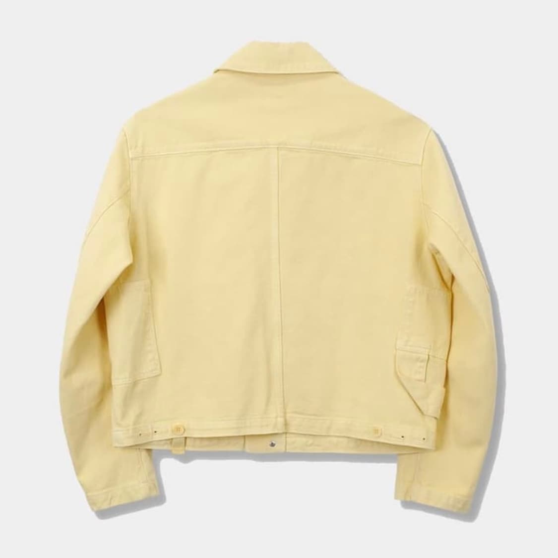 [EE] GARMENT DYED BLOUSON / L.Yellow (M) 상품이미지2