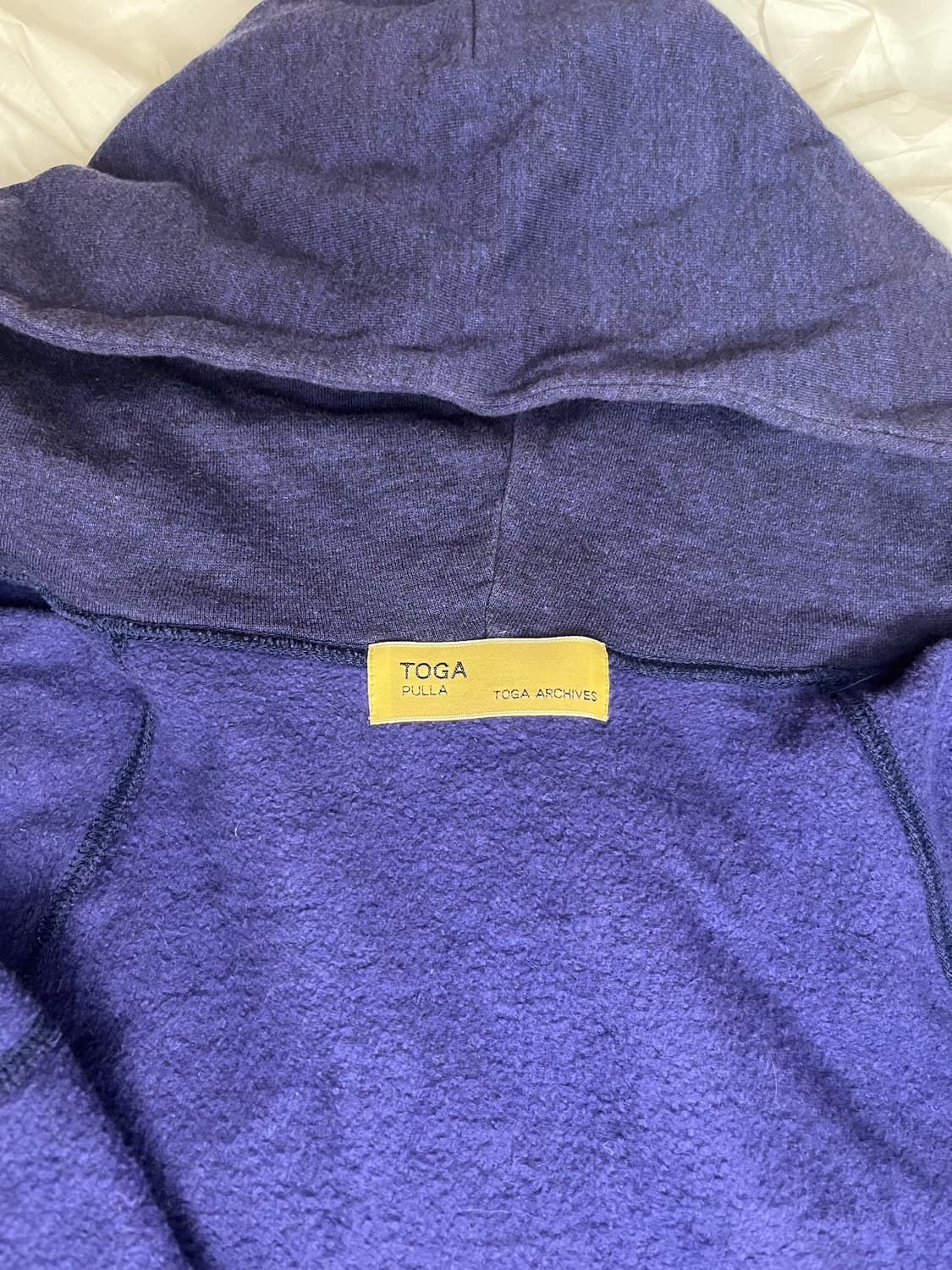 토가 풀라 언밸런스 지퍼 후디 상품이미지4