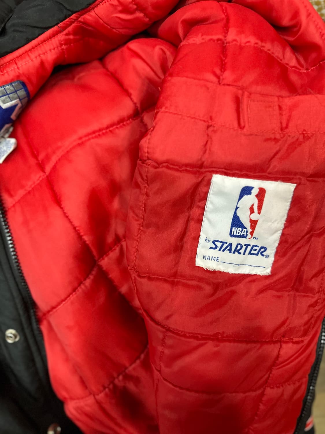 90‘s 스타터  시카고불스  후드자켓 m 105  상품이미지4