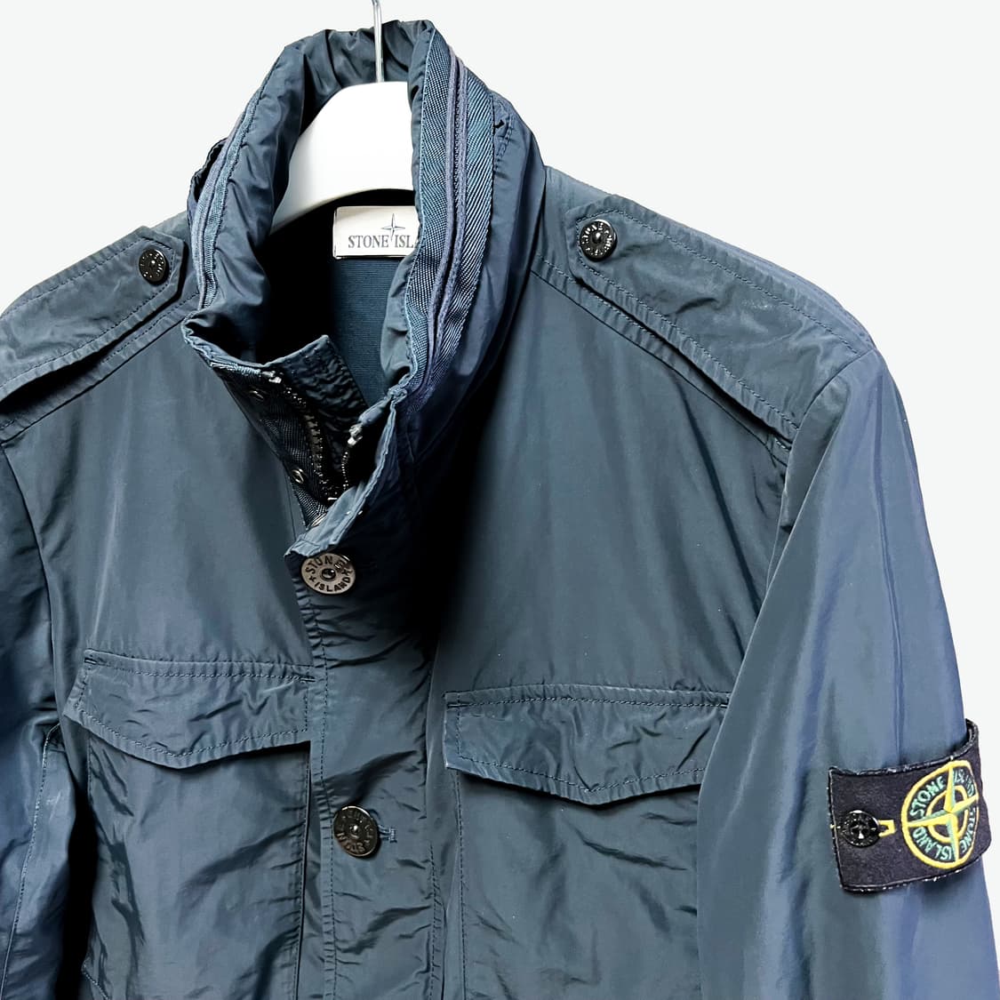 [XL/매장판] 스톤아일랜드 마이크로랩스 4P 바람막이 자켓 상품이미지4