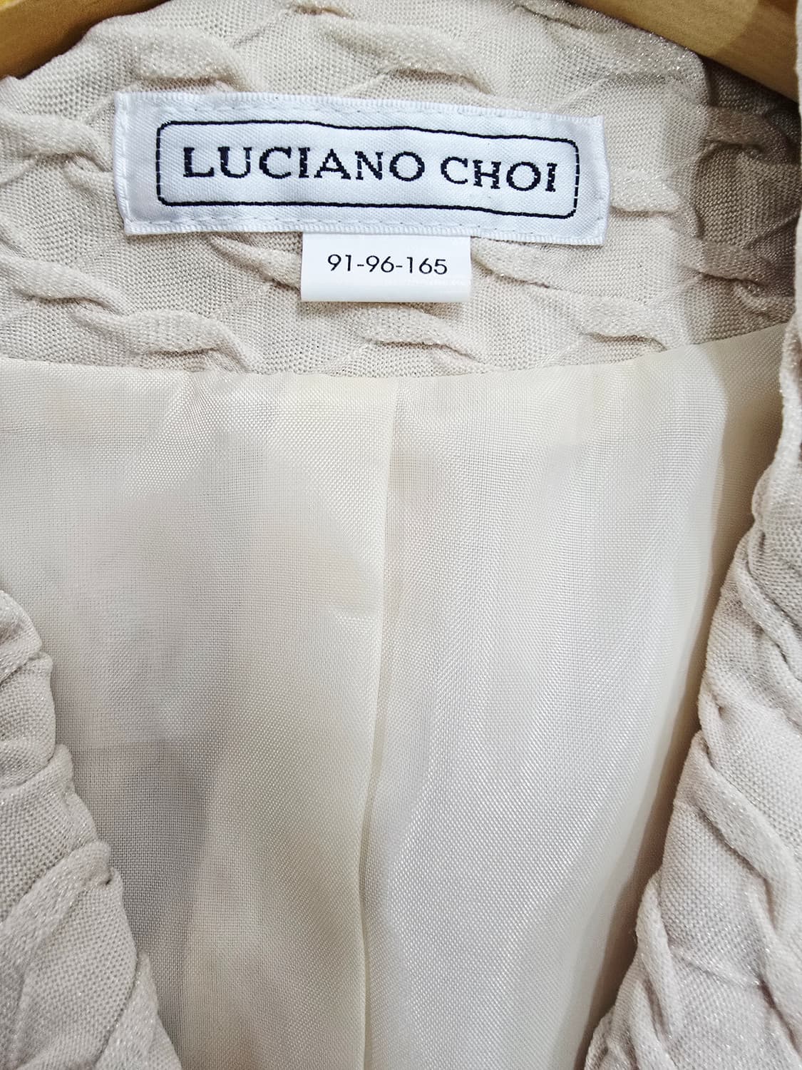 Luciano choi 아이보리 자켓 상품이미지9