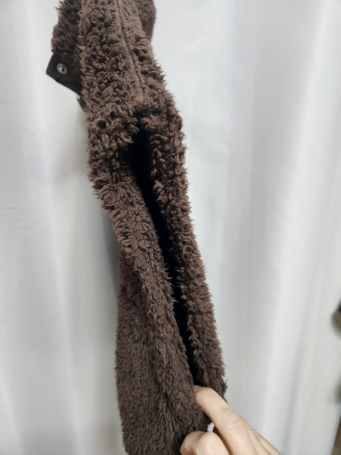 Divided의 브라운 테디 플리스 베스트 상품이미지5