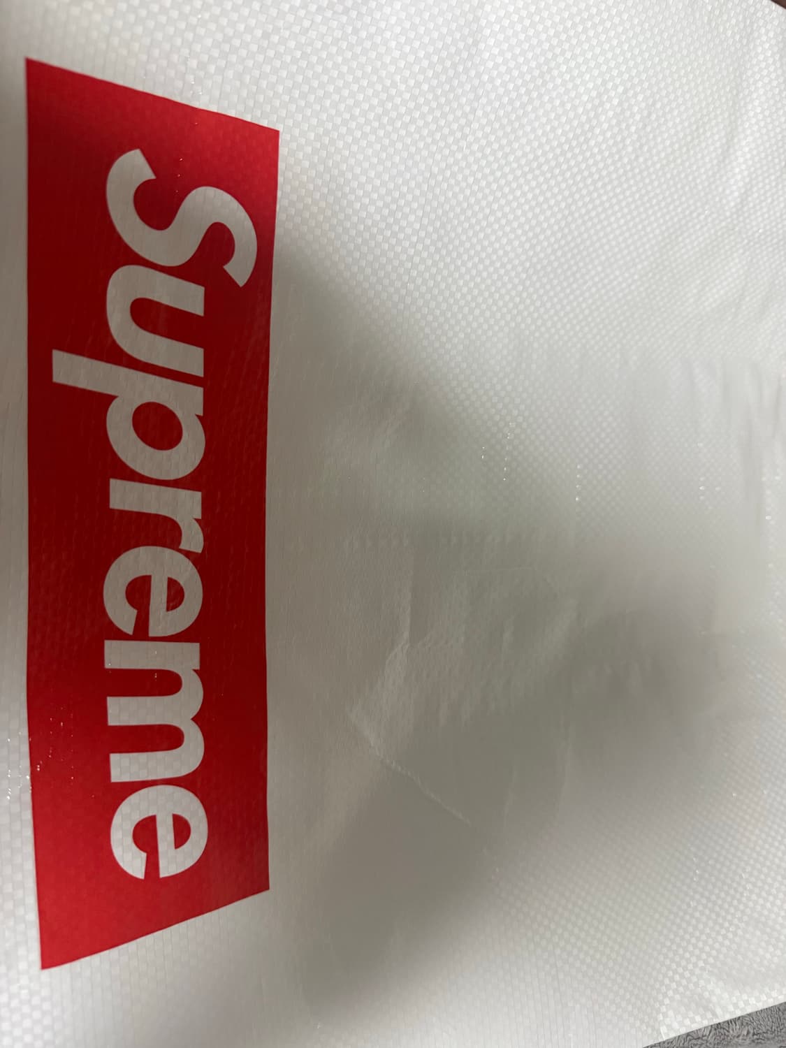 슈프림 x MM6 메종 마르지엘라 박스로고 집업 후드 스웨트셔츠 화이트 상품이미지6