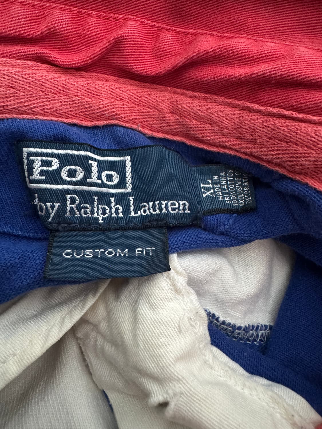 폴로 랄프로렌 스트라이프 긴팔 럭비티 XL 상품이미지3