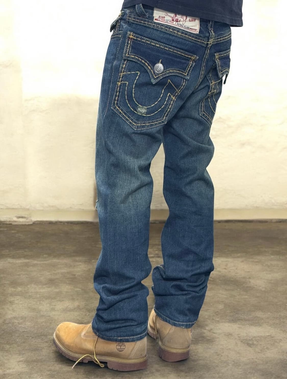 트루릴리전 월드투어 빌리 수퍼T 데님 팬츠 상품이미지2