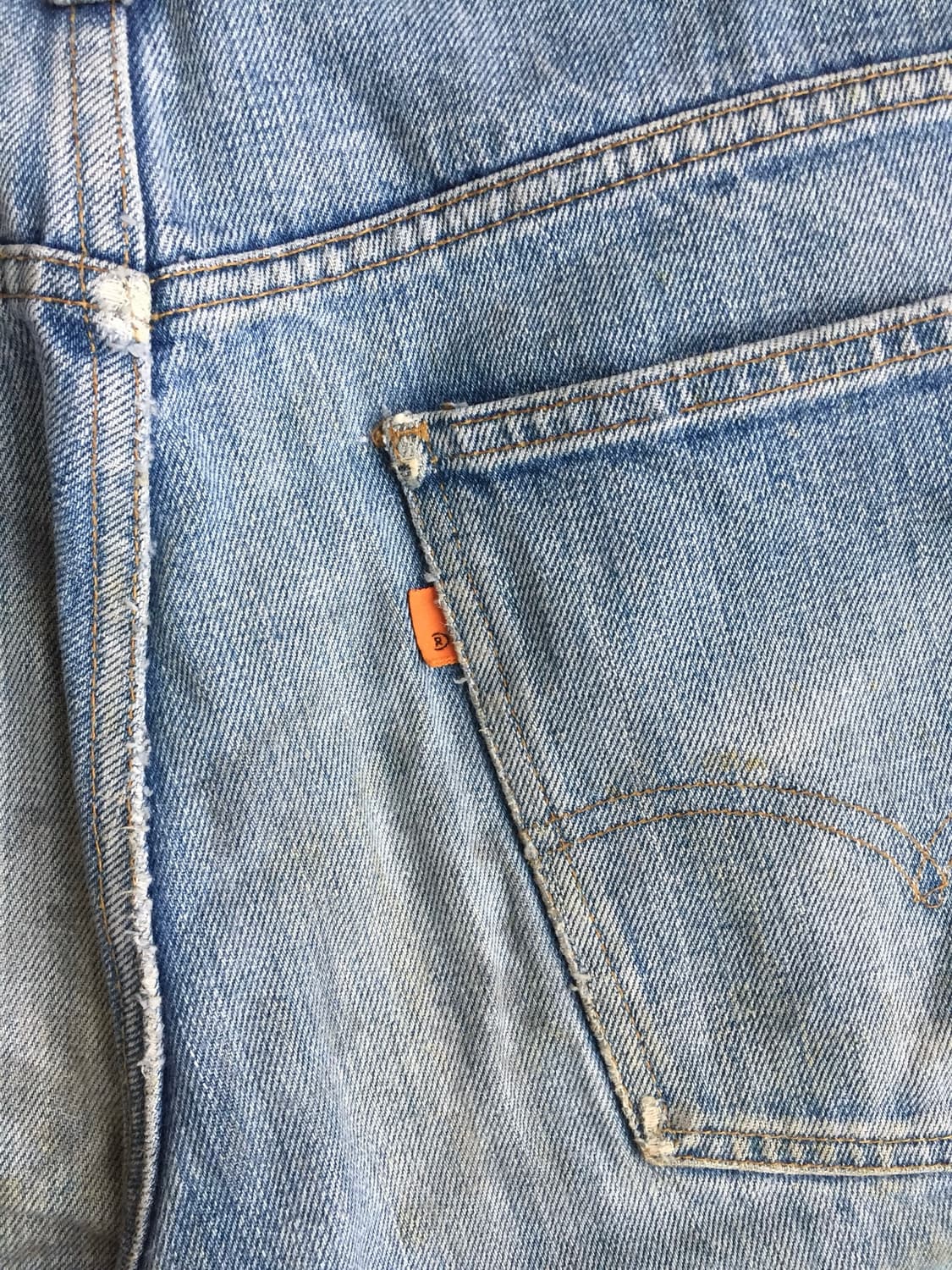 70‘s levis 리바이스 646 벨바텀 부츠컷 데님 상품이미지6