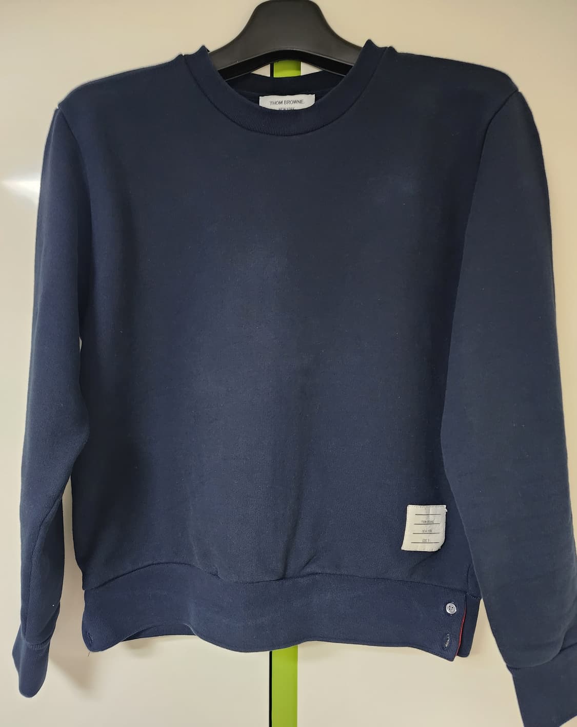 톰브라운 네이비 맨투맨 티셔츠 3사이즈 100사이즈 상품이미지1