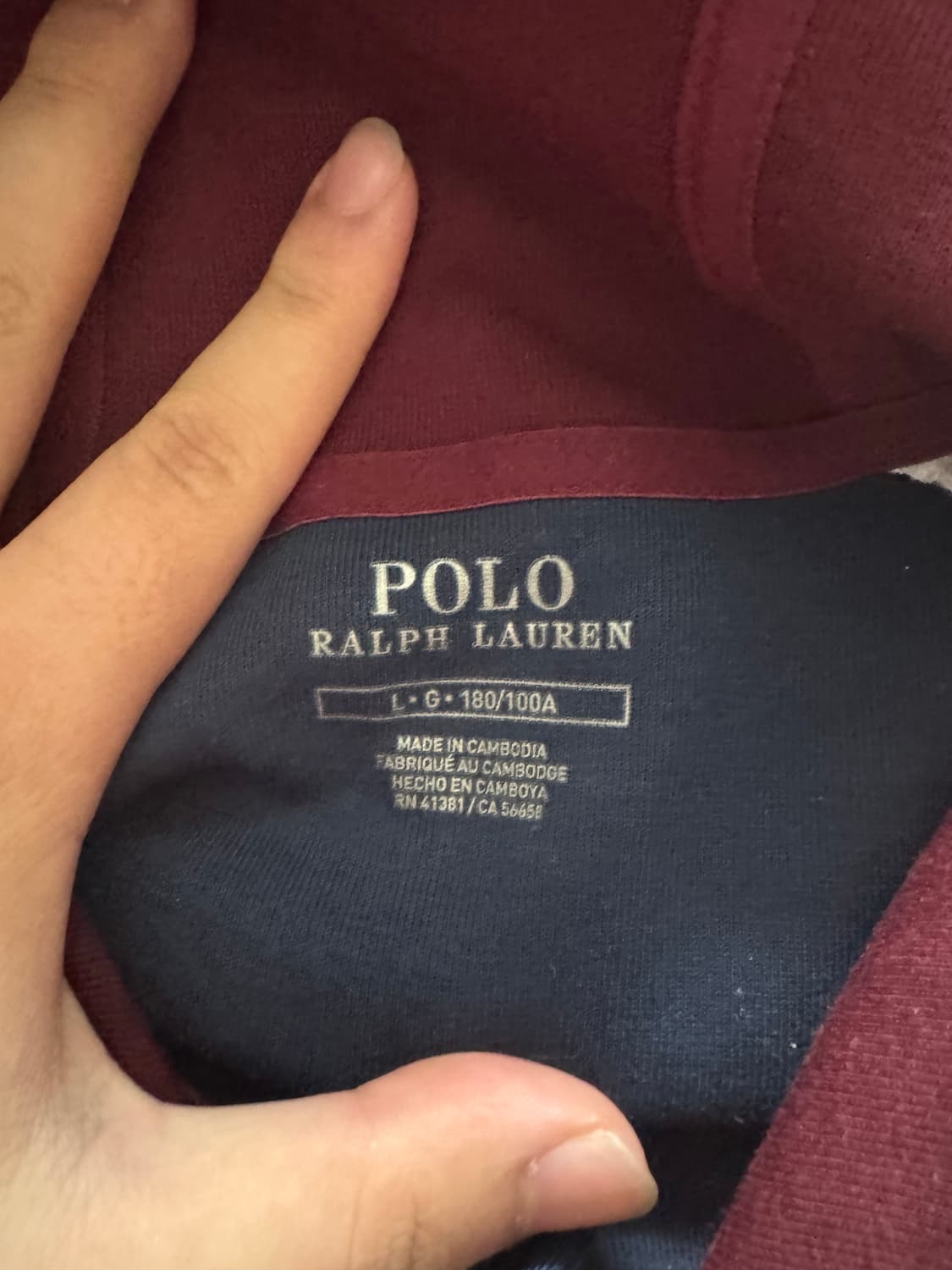 폴로랄프로렌 후드집업 상품이미지2