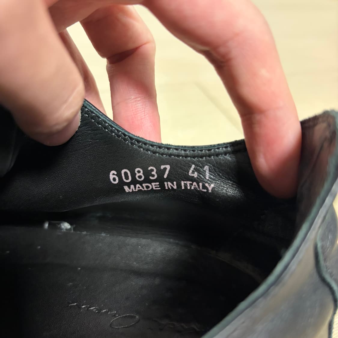 릭오웬스 Rick Owens 라몬즈 레더 미드탑 컨버스 스니커즈 41 상품이미지6