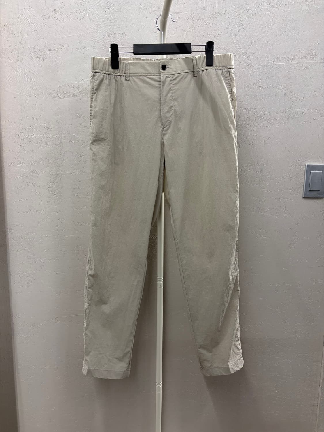 타임 스트레이트핏 베이지 면바지 86 상품이미지2