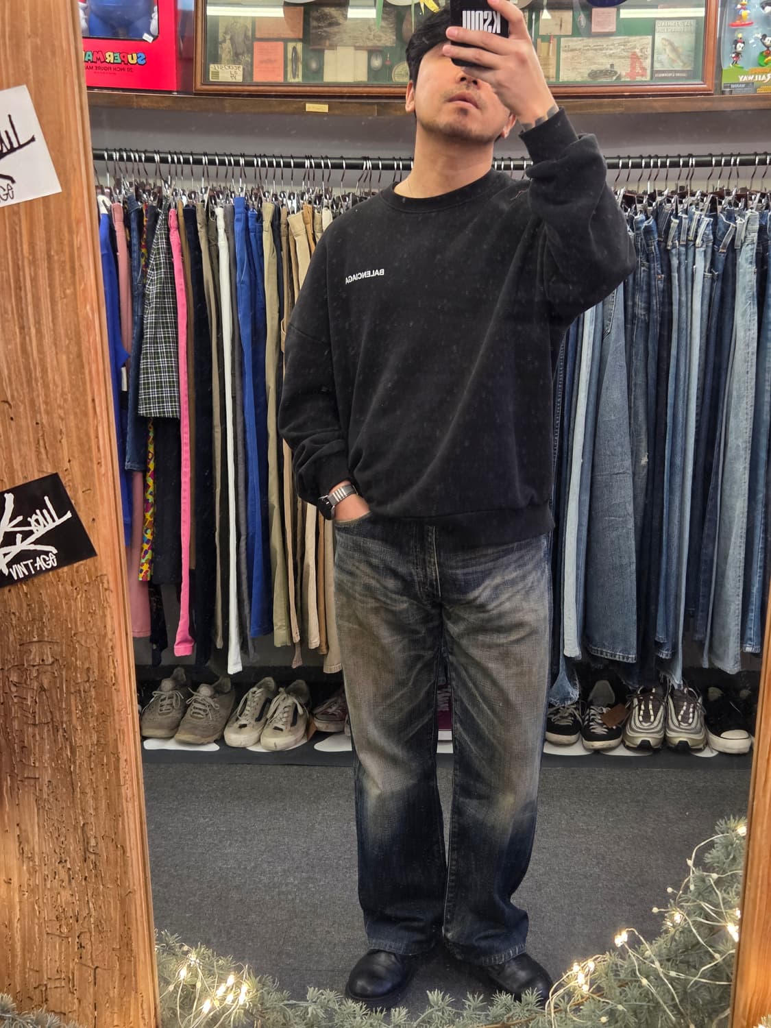 00's 재팬 리바이스 553 데님 팬츠 상품이미지1