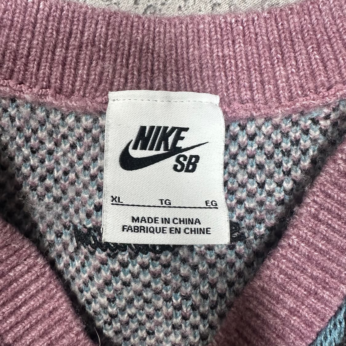 ✨ (바배) 나이키 SB 니트 베스트 조끼 상품이미지3