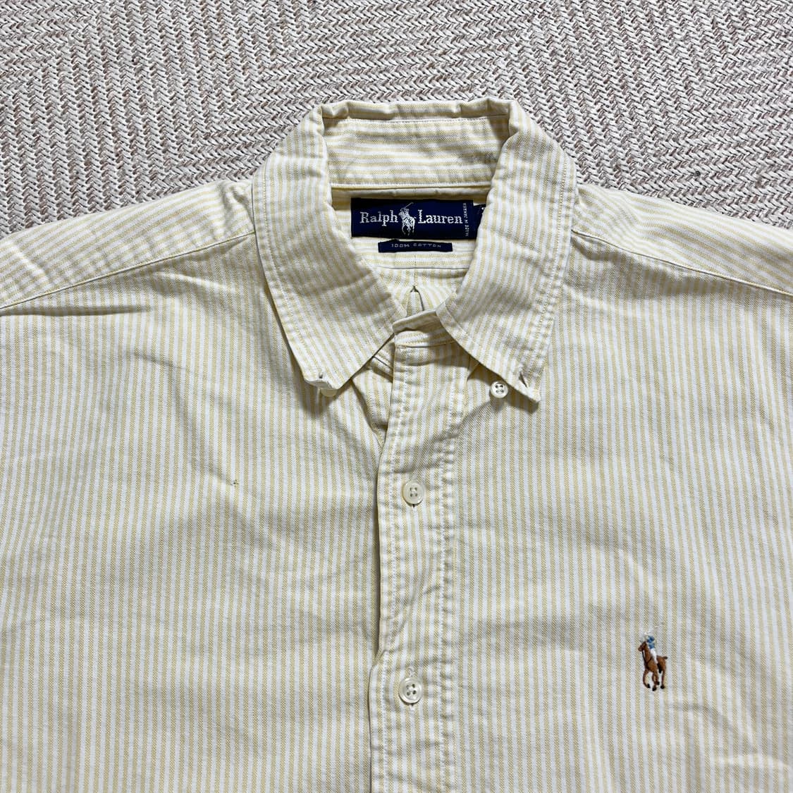 [정품] 폴로 옐로우 / 멀티포니 스트라이프 셔츠 [ 16-34 ] 상품이미지4