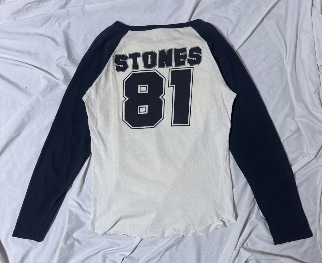 빈티지 롤링스톤즈 래글런 롱슬리브 상품이미지2