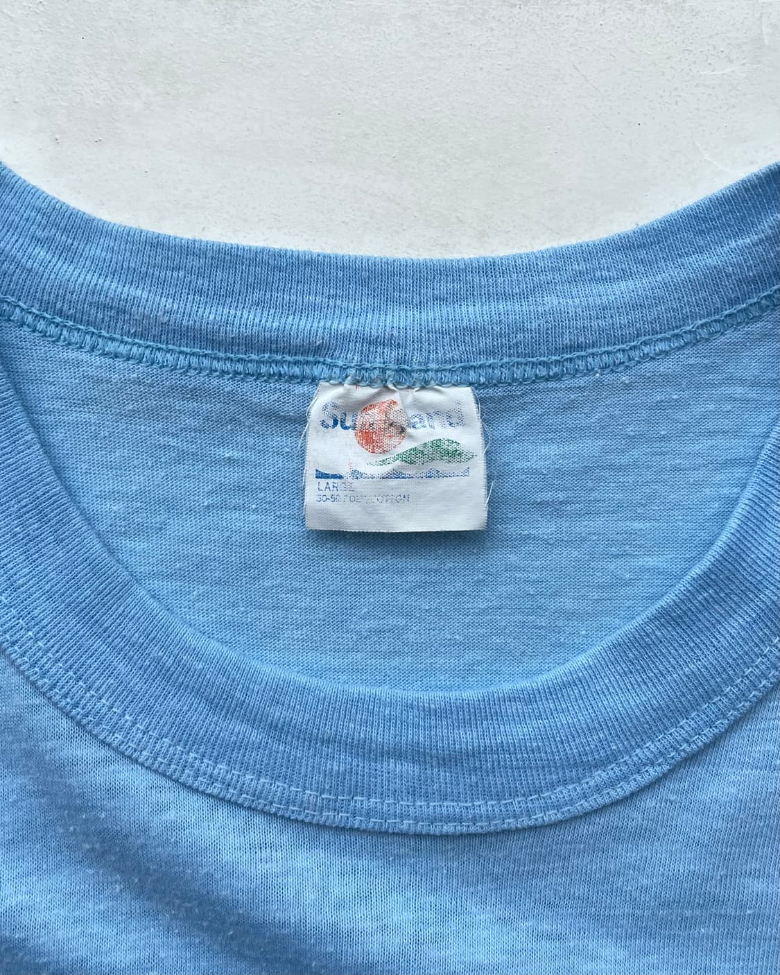 80‘s USA “Smile” T-shirt 빈티지 스마일 티셔츠 상품이미지7