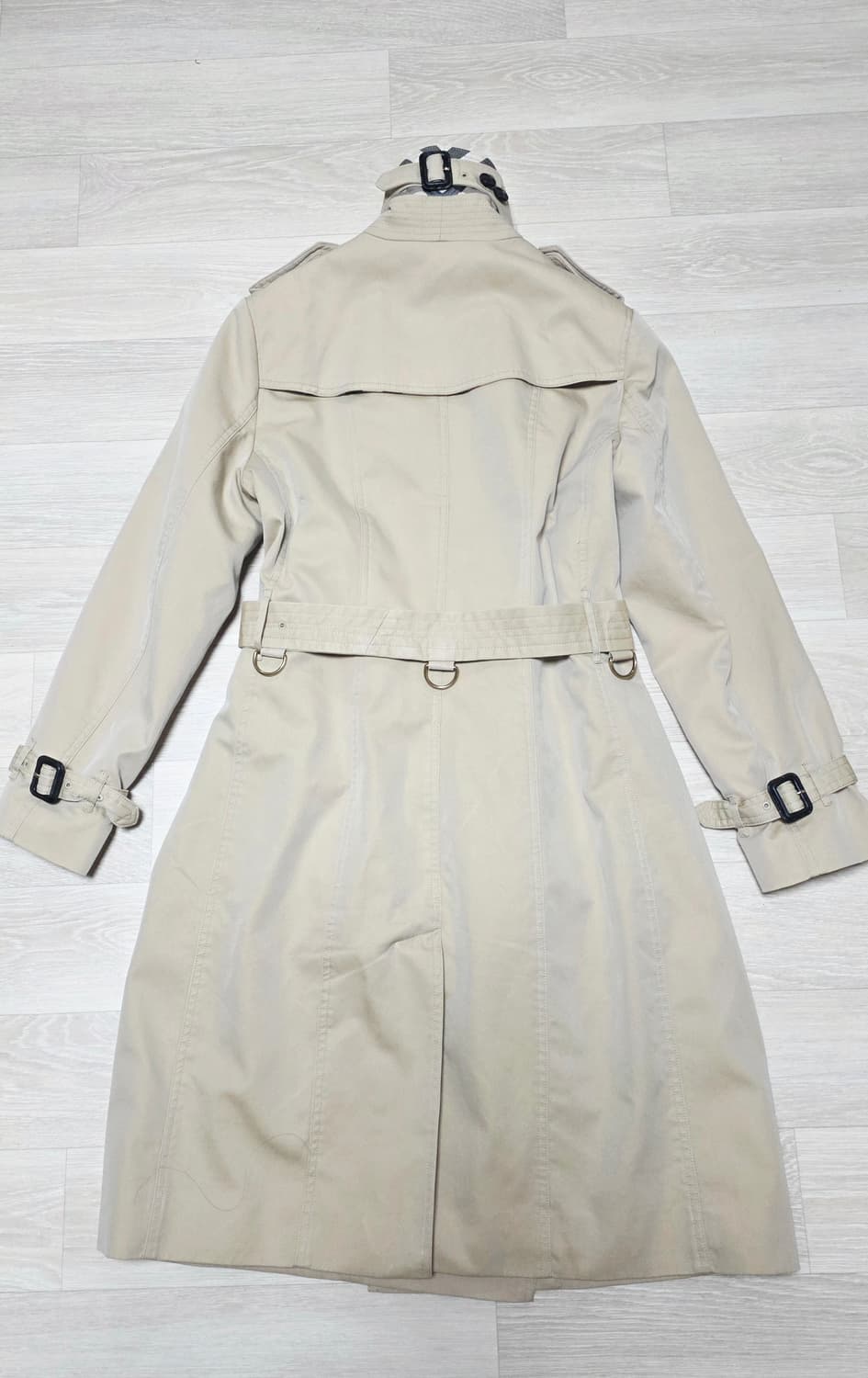 버버리 샌드링엄  트렌치 코트 66(M) 정품  상품이미지2