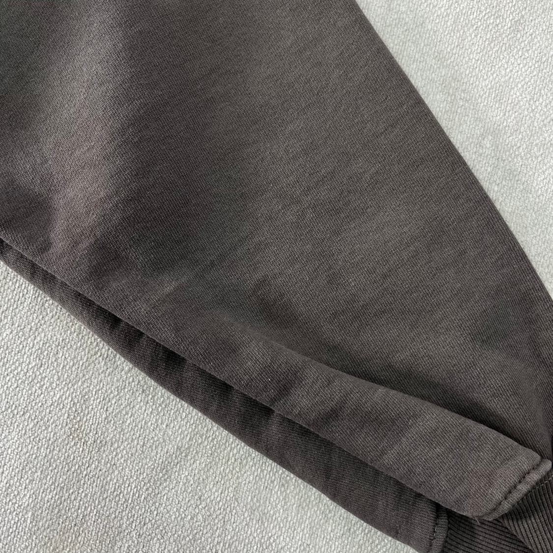 100 디스이즈네버댓 자수로고 오버핏 후드티 상품이미지4