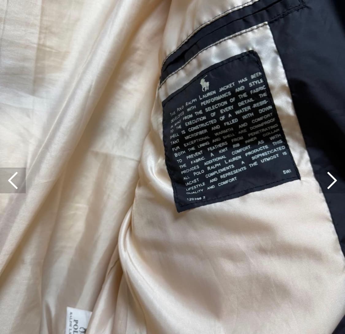 폴로 빅포니 패딩 블랙 M 상품이미지3