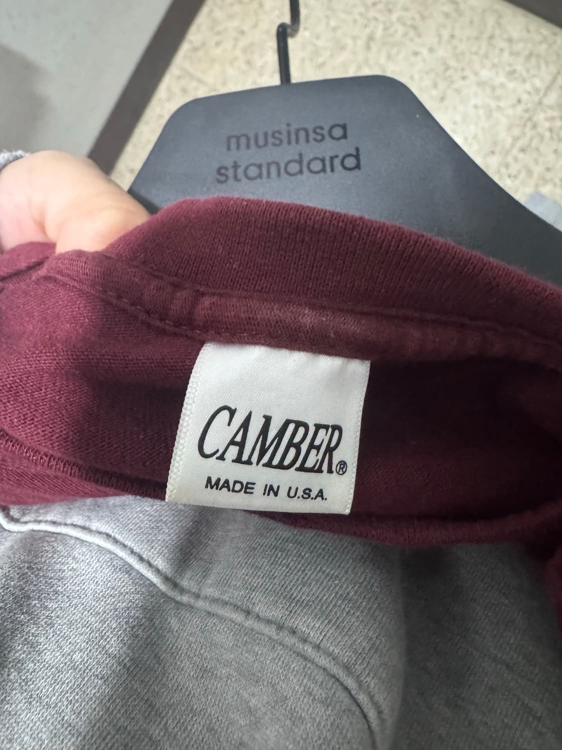 Camber 헤비웨이트 티셔츠 상품이미지3