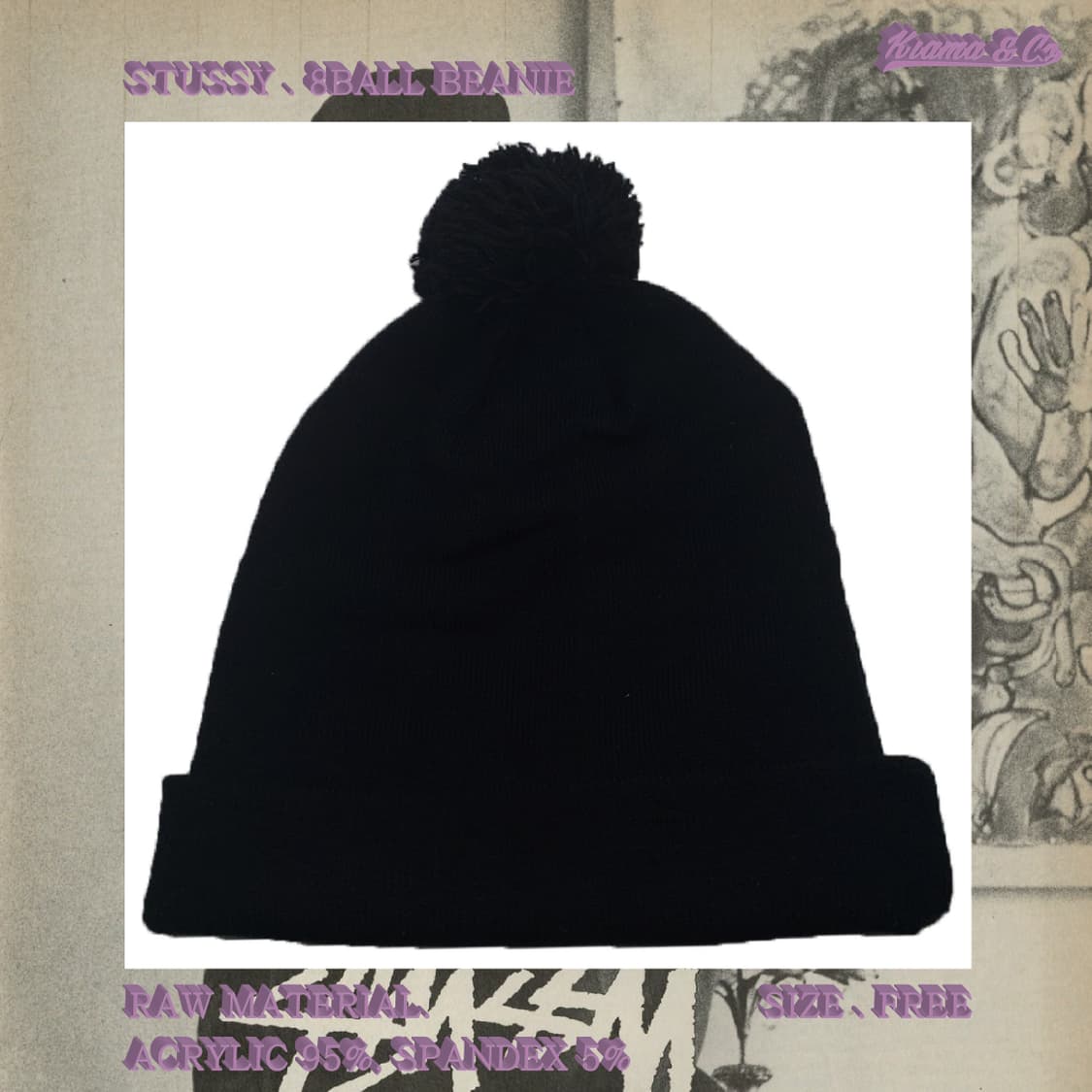 8BALL BEANIE 상품이미지2