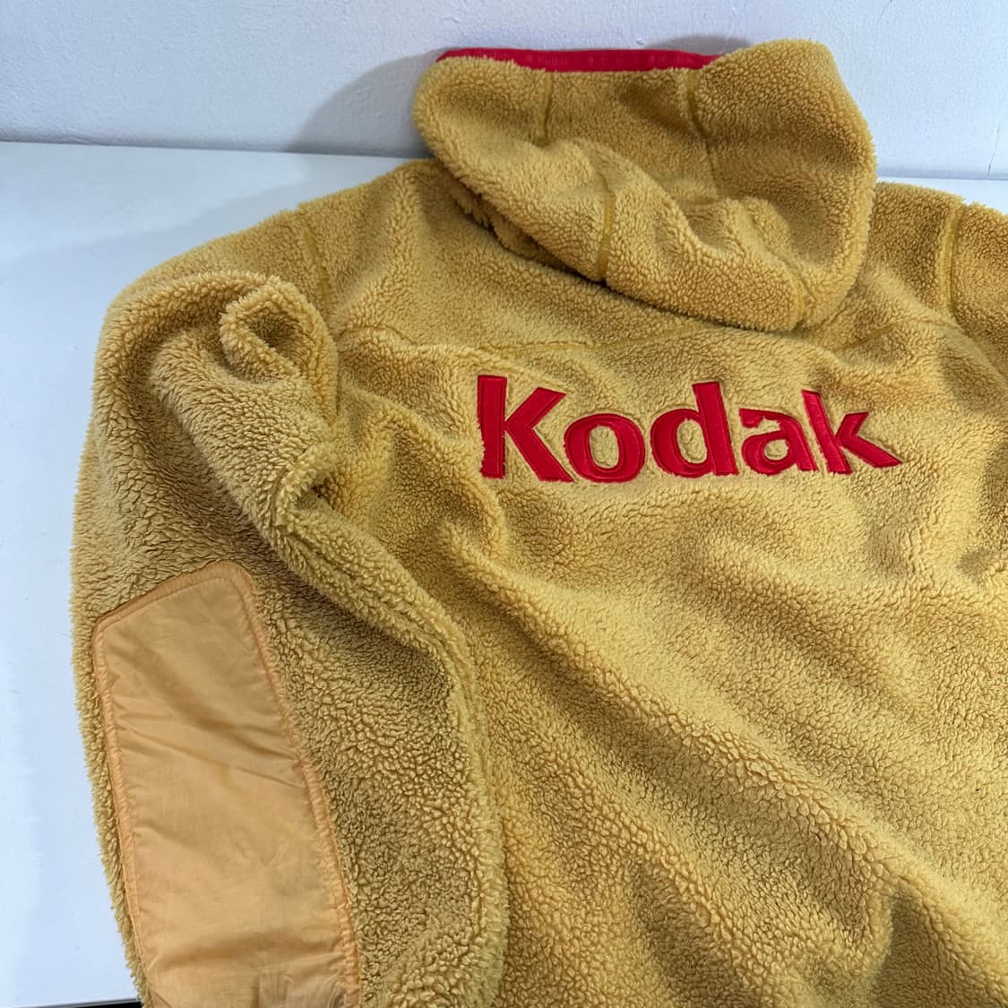 L KODAK 코닥 머스타드 후리스자켓 상품이미지2