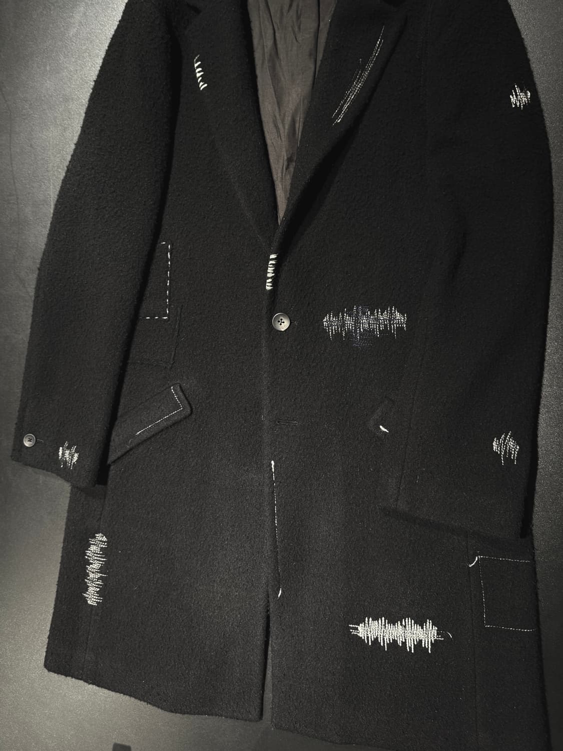 쿠로 카센티노 블랙 코트 100 상품이미지2