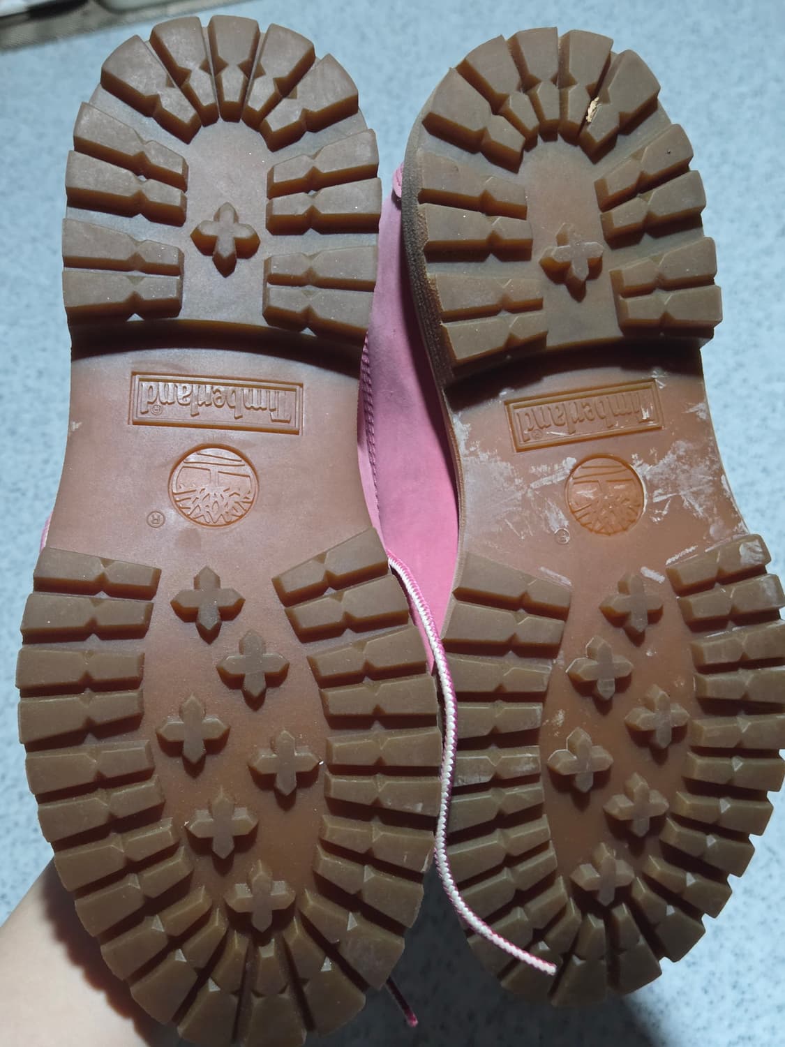 팀버랜드 6인치 부츠 핑크 상품이미지3