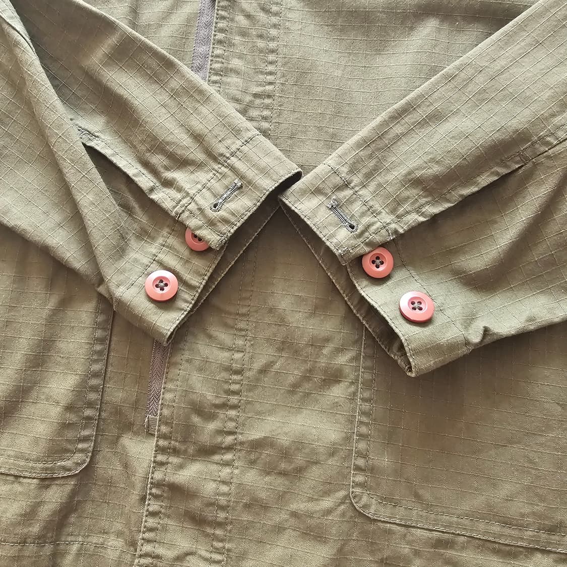 L 100 ) 에잇세컨즈 오리엔탈 집업 야상 밀리터리 자켓 간절기 남자 상품이미지3