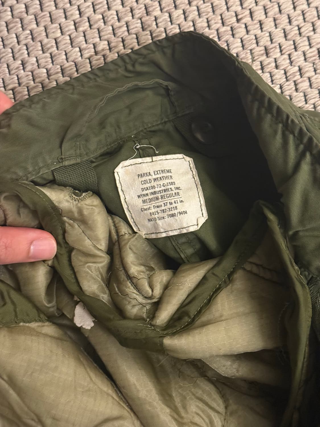 m65 개파카 피쉬테일 og 상품이미지6