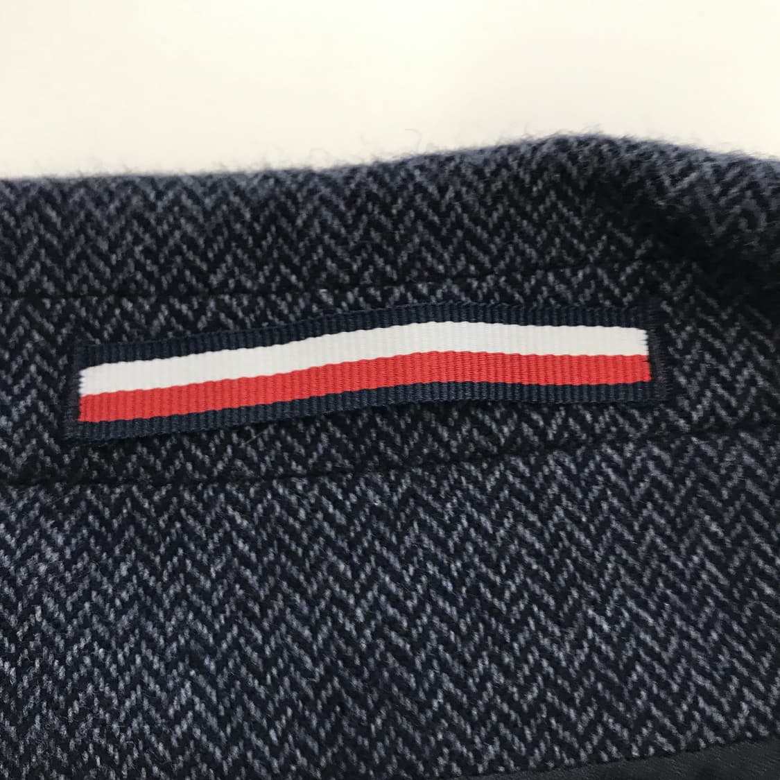 타미힐피거 블루 해링본 모직자켓 [48사이즈] 상품이미지5