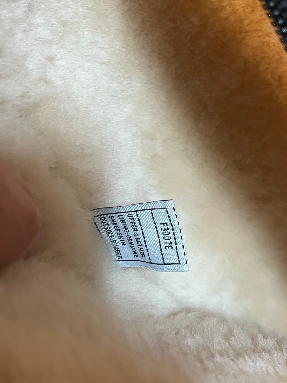 빈티지 어그 스웨이드 카고 벨트 부츠 블랙 상품이미지9