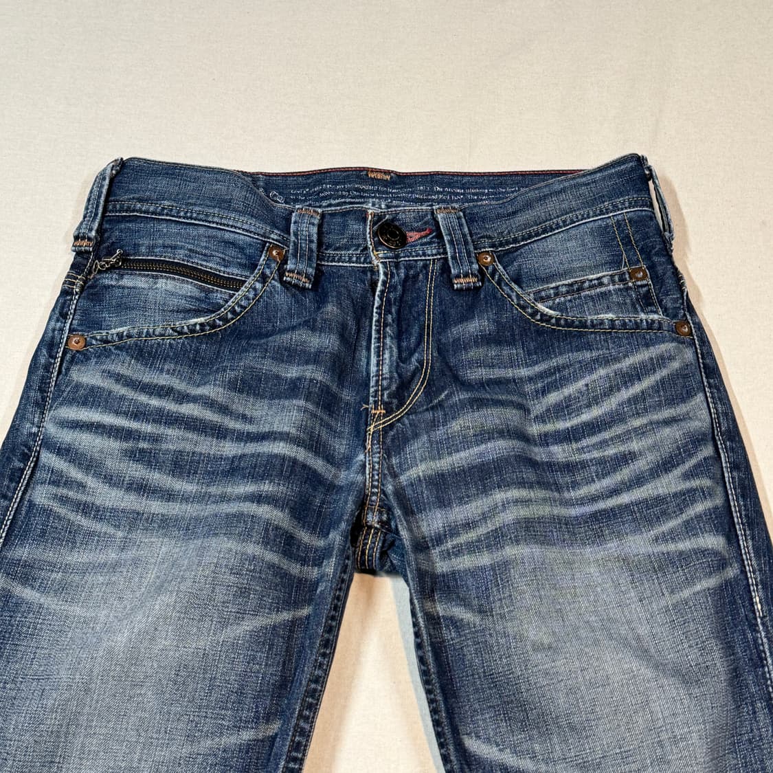 32inch) 리바이스 502 잼스톤 스터드 슬림핏 데님 청바지 상품이미지6